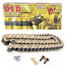 D.I.D 530 VX2 GOLD/BLACK